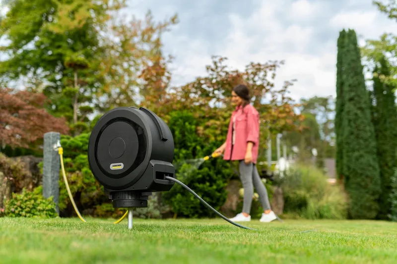 Schlauchbox HBX 5.30 Automatic von Kärcher, Schwarz – Produktbild 2 von 5