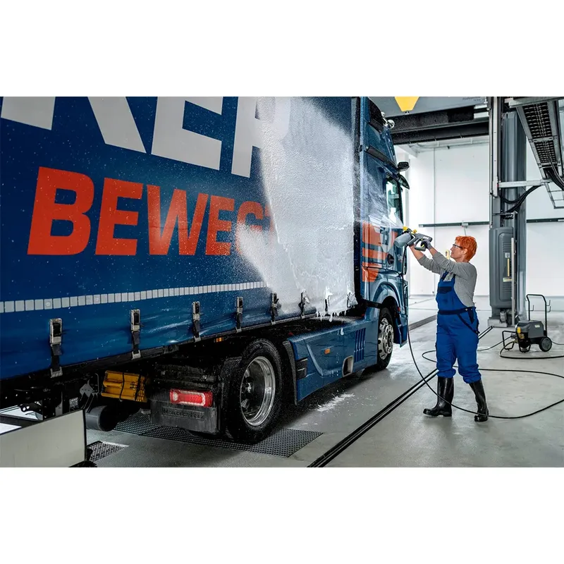 HD 5/11 E + EB + Foam - Professionele Hogedrukreiniger - 500 l/u - 110 Bar - 2200W - tot 60 °C von Kärcher – Produktbild 4 von 5