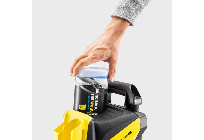 Hochdruckreiniger K 4 Power Control Flex Home, Druck max: 130 bar, 1800 W, Fördermenge max: 420 l/h, PremiumFlex-Schlauch, inkl. Home-Kit de Kärcher, Jaune – image du produit 4 sur 5