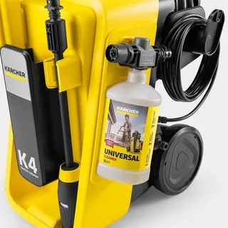 K 4 Comfort Premium Hogedrukreiniger - 130 bar - 420 l/u - 30 m²/u - Slanghaspel - 4-in-1 Spuitlans - Geschikt voor oa. auto - fietsen - terras - motoren - schutting en tuinset by Kärcher – product image 5 of 6