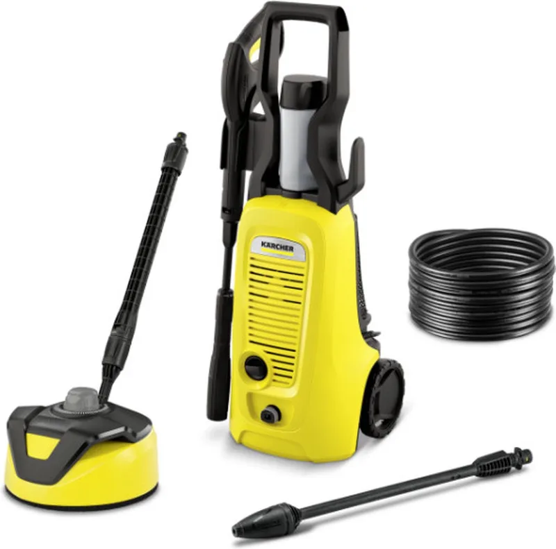 K 4 UNIVERSAL EDITION T5 hogedrukreiniger Compact Electrisch 420 L/u 1800 W Zwart, Geel by Kärcher, Giallo – product image