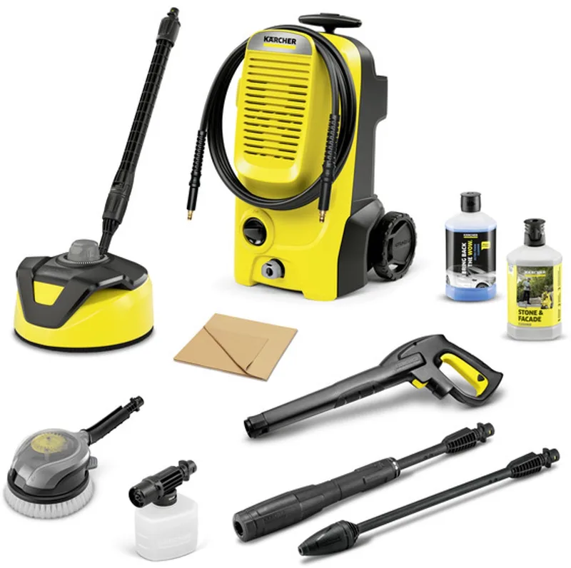 K 5 Classic Car & Home Hogedrukreiniger - 145 bar - 500 l/u - 40 m²/u - Complete Set - Geschikt voor oa. auto - fietsen - terras - motoren - schutting en tuinset fra Kärcher – produktbillede