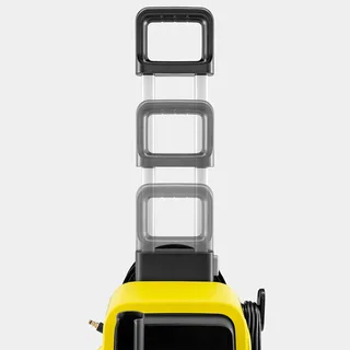 K 5 Comfort Premium Connect Home Hogedrukreiniger - 145 bar - 500 l/u - 40 m2/u - Slanghaspel - Geschikt voor oa. auto - terras - fietsen - motoren - tuinset en gebieden rondom huis de Kärcher – image du produit 6 sur 6
