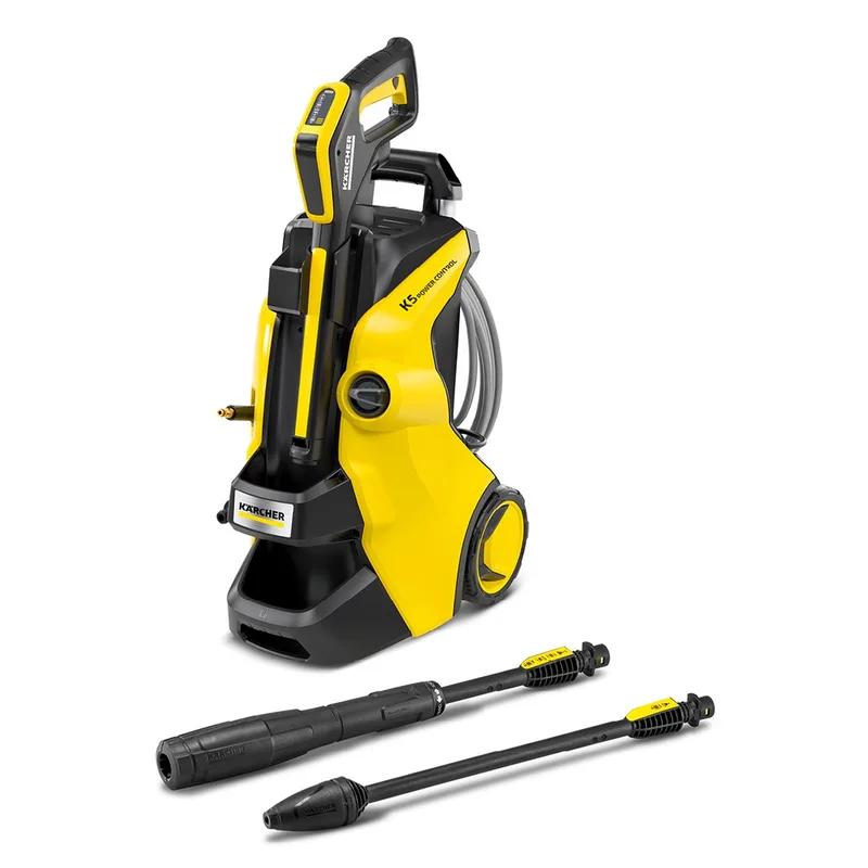 K 5 Power Control Flex Hogedrukreiniger - PremiumFlex hogedrukslang - 145 bar - 500 l/u - 40 m²/u - Geschikt voor oa. auto - terras - fietsen - motoren - tuinset en gebieden rondom huis van Kärcher – productafbeelding 1 van 4