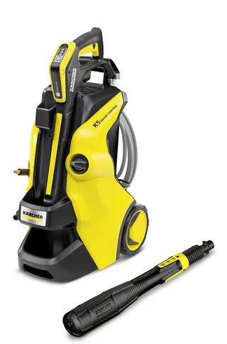 K 5 Smart Control Flex Hogedrukreiniger - PremiumFlex hogedrukslang - 145 bar - 500 l/u - 40 m²/u - Geschikt voor oa. auto - terras - fietsen - motoren - tuinset en gebieden rondom huis by Kärcher – product image 1 of 4