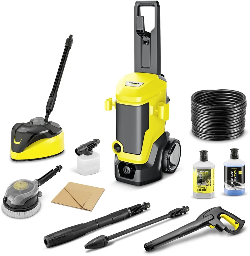 K 7 WCM Car & Home BB Hogedrukreiniger - Watergekoeld - 180 Bar - 60m²/u - 600 l/u - 3000W - Geschikt voor o.a. Auto - Terras - Fietsen - Motoren - Tuinset fra Kärcher – produktbillede