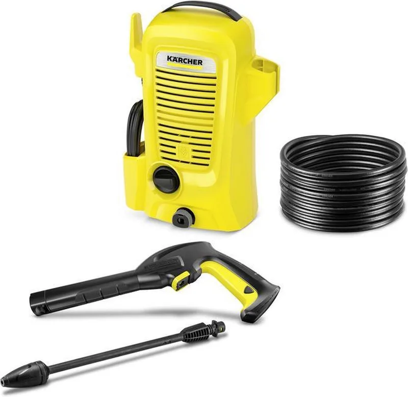 K2 Basic Car - Hogedrukreiniger Compact Electrisch 360 L/u Zwart, Geel by Kärcher – product image
