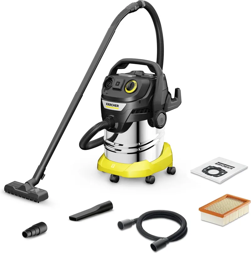 KWD 6 P S V-25/6/22 - Nat- en Droogzuiger - 25 l - 1300 W van Kärcher – productafbeelding