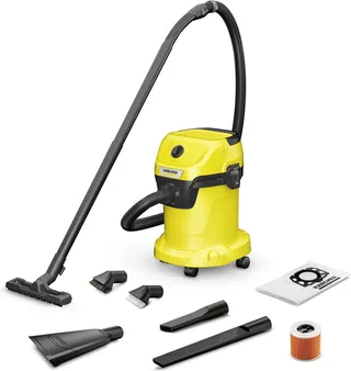 Staubabsauger Kärcher Mehrzwecksauger WD3 V-17/6/20 Car 1000 W von Kärcher, Gelb – Produktbild 1 von 5