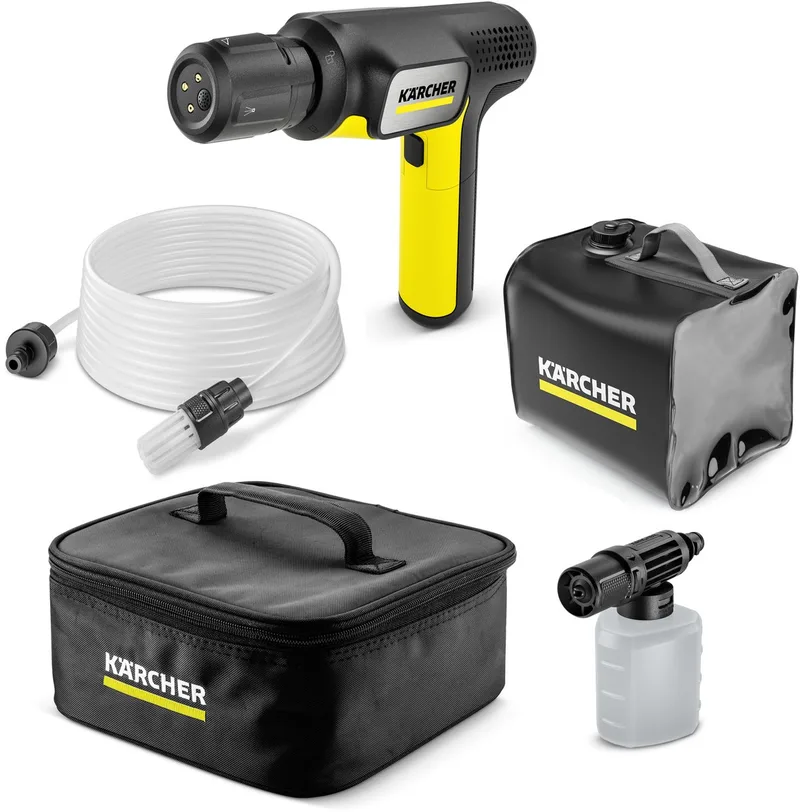 OC Handheld Compact Adventure - Mobiele Drukreiniger - 15 Bar - 150 l/u - Voor o.a. Fiets, Mountainbike, Hond en Camping van Kärcher – productafbeelding