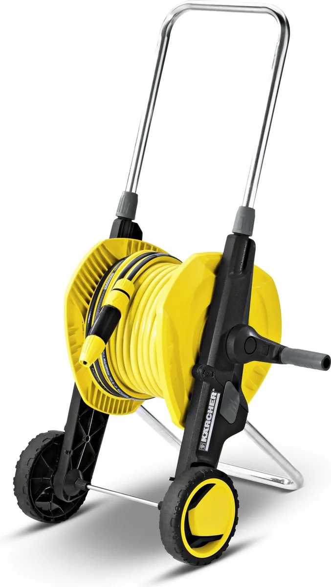 Slangwagen HT 3.420 Kit - incl. 1/2” 20 m PrimoFlex®-slang by Kärcher, Black – product image