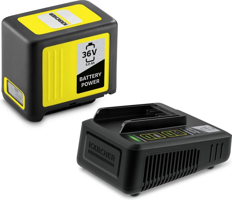 Starter Kit Accu 36/50 (36 V/5,0 Ah/snellader) van Kärcher – productafbeelding