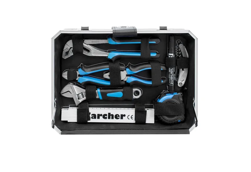 Werkzeugset 114-teilig, (114-tlg), Chrom Vanadium & Karbonstahl, im Koffer de Kärcher – image du produit 5 sur 5