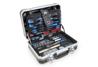 Werkzeugset 114-teilig, (114-tlg), Chrom Vanadium & Karbonstahl, im Koffer de Kärcher – image du produit 4 sur 5