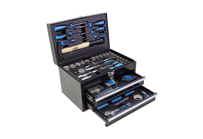 Werkzeugset 117-teilig, (117-tlg), Chrom Vanadium & Karbonstahl, in Metallbox von Kärcher – Produktbild 1 von 5