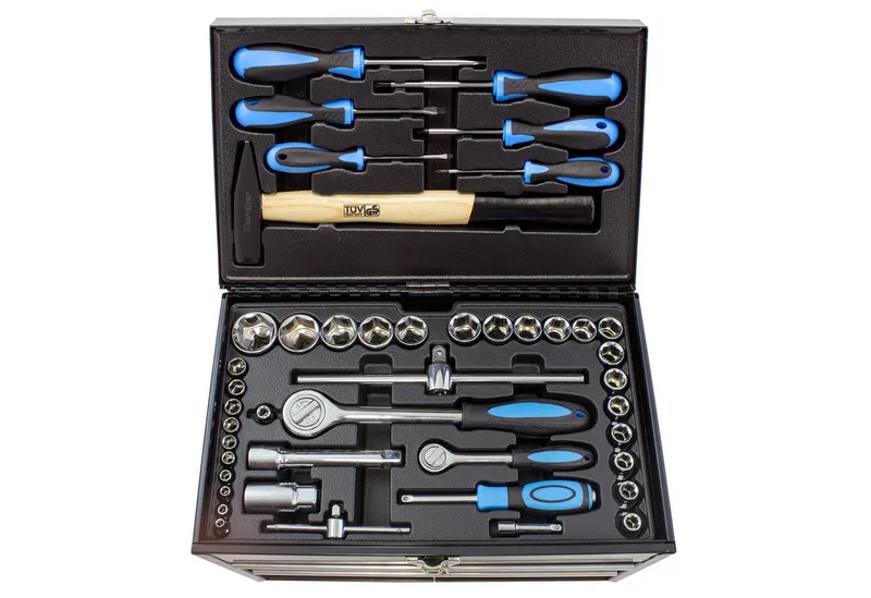 Werkzeugset 117-teilig, (117-tlg), Chrom Vanadium & Karbonstahl, in Metallbox von Kärcher – Produktbild 3 von 5