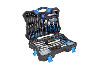 Werkzeugset 135-teilig, (135-tlg), Werkzeugkoffer Chrom Vanadium & Karbonstahl, im Koffer von Kärcher – Produktbild 1 von 5