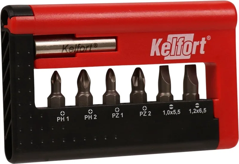 BITSET 7-DLG IN KUNSTSTOF HOUDER van Kelfort – productafbeelding