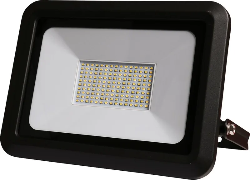 bouwlamp led 100W 9000lm IP65 + 5mtr H05 RN-F kabel fra Kelfort, Hvid – produktbillede