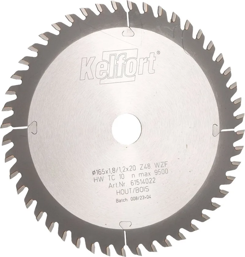 CIRKELZAAGBLAD HM 165X20 1.8/1.2 48WZF by Kelfort – product image