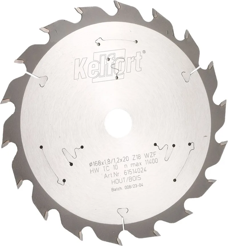 CIRKELZAAGBLAD HM 168X20 1.8/1.2 18WZF by Kelfort – product image