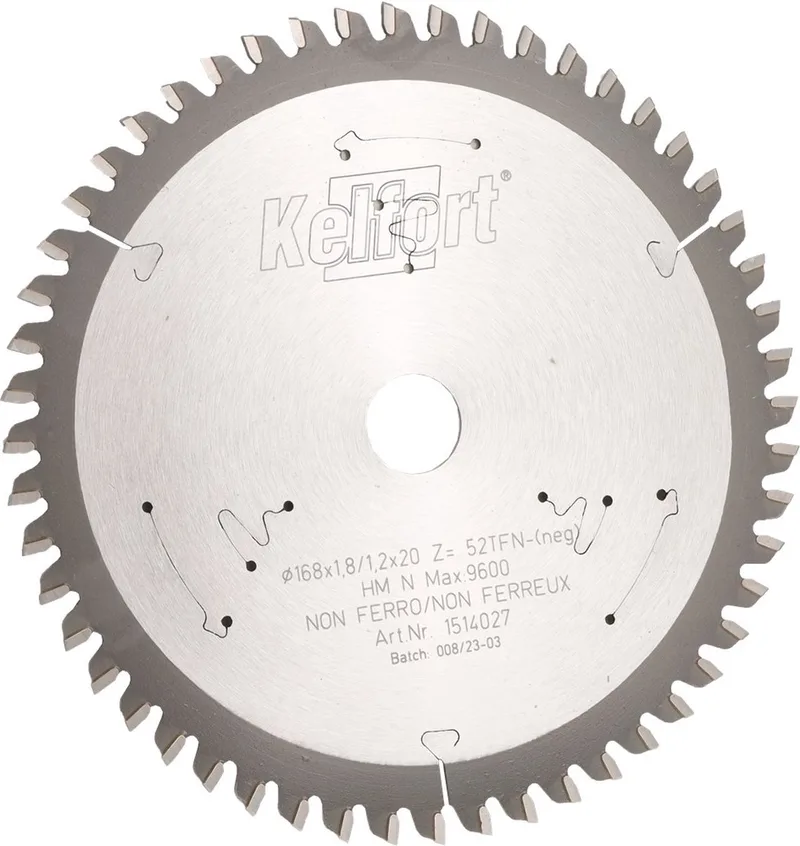 CIRKELZAAGBLAD HM 168X20 1.8/1.2 52TFN by Kelfort – product image