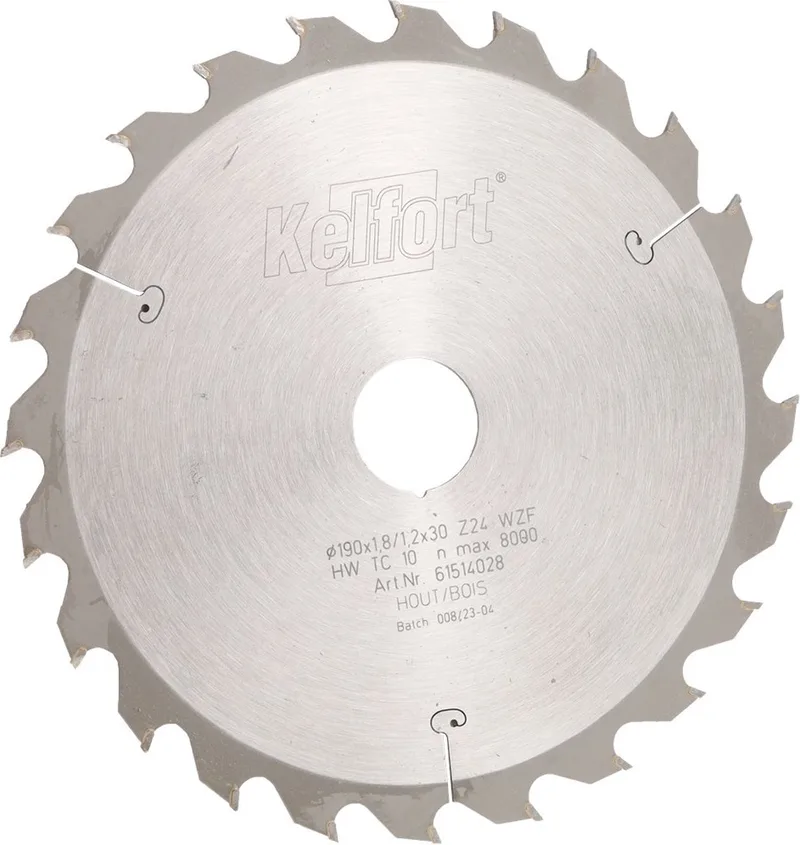 CIRKELZAAGBLAD HM 190X30 1.8/1.2 24WZF by Kelfort – product image
