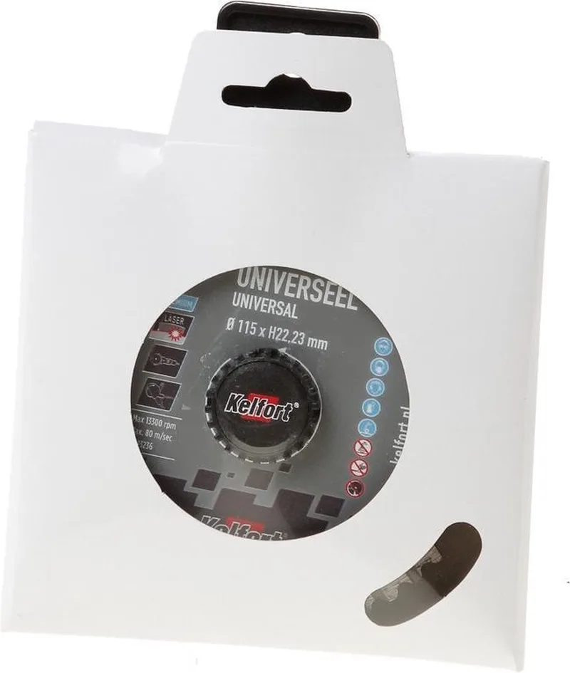 Diamantzaagblad 115mm 22.2mm Universeel Premium - 1513816 de Kelfort – image du produit