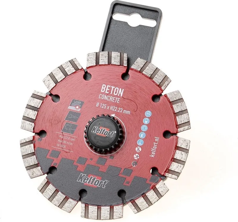 Diamantzaagblad beton 125mm de Kelfort – image du produit