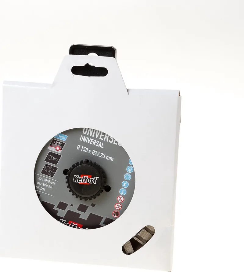 Diamantzaagblad Uni 150mm 22.23mm - 1513818 de Kelfort – image du produit