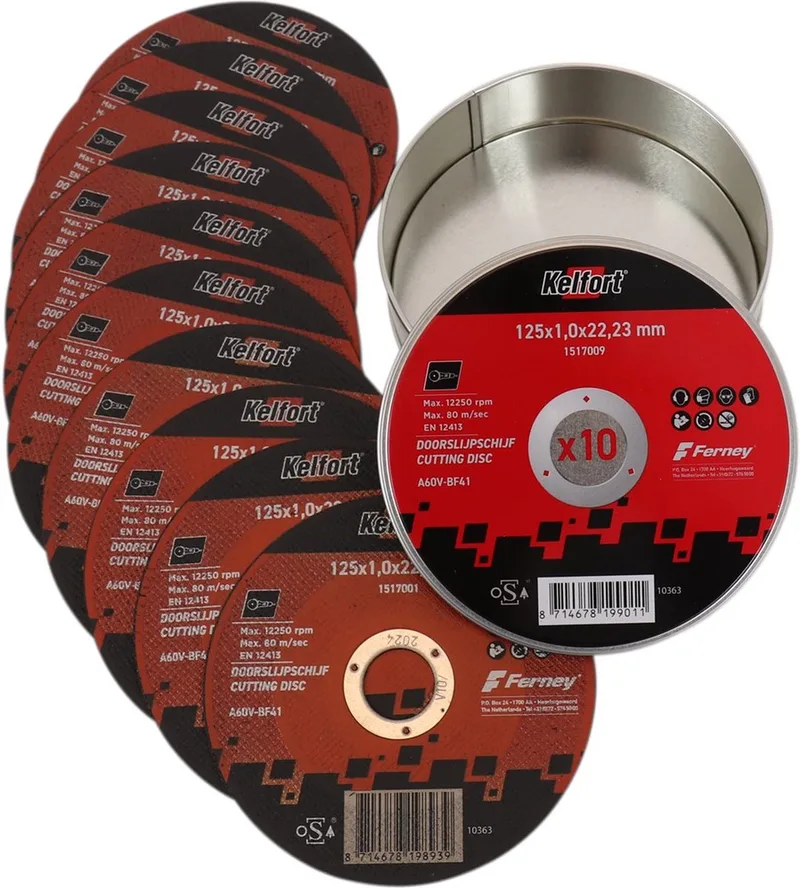 Doorslijpschijf 125x1,0x22,23mm - 1517009 de Kelfort – image du produit