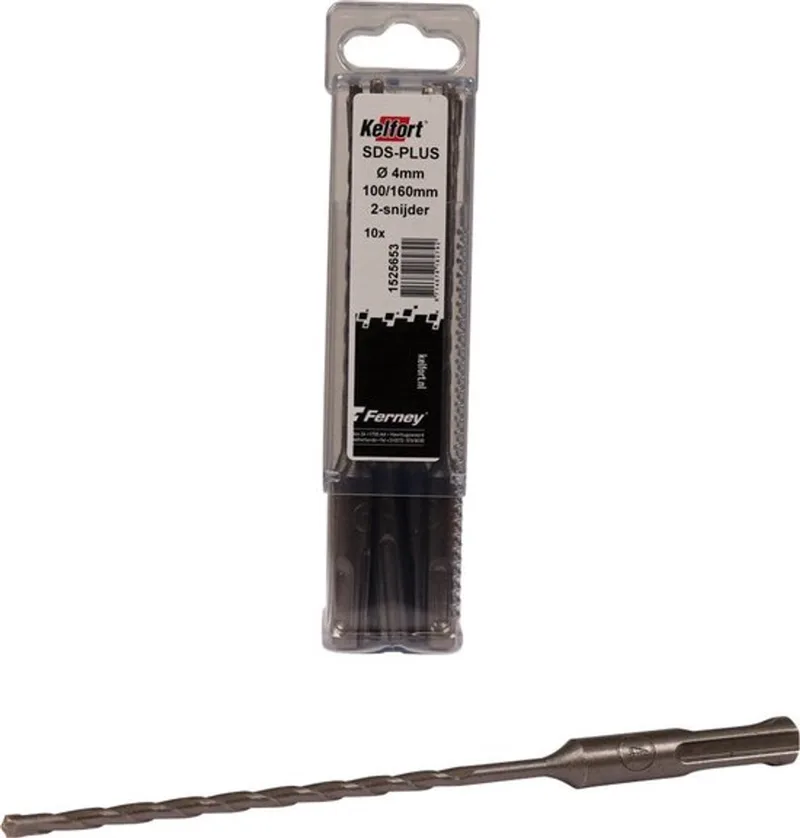 HAMERBOOR SDS+ 4.0X100/160 - 10ST 2-SNIJDER by Kelfort – product image