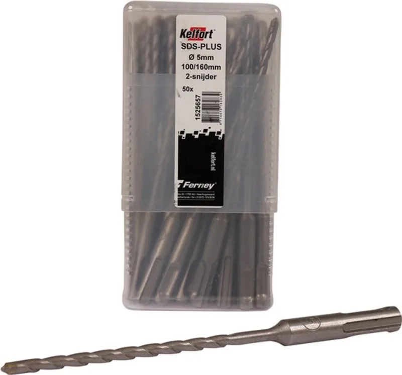 HAMERBOOR SDS+ 5.0X100/160 - 50ST 2-SNIJDER by Kelfort – product image