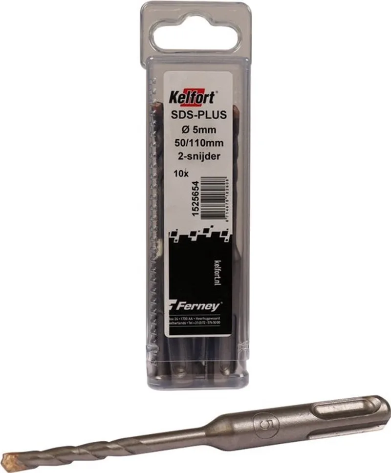 HAMERBOOR SDS+ 5.0X50/110 - 10ST 2-SNIJDER by Kelfort – product image
