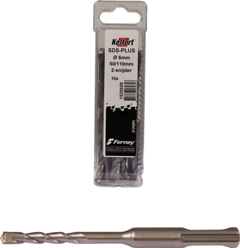 HAMERBOOR SDS+ 6.0X50/110 - 10ST 2-SNIJDER von Kelfort – Produktbild