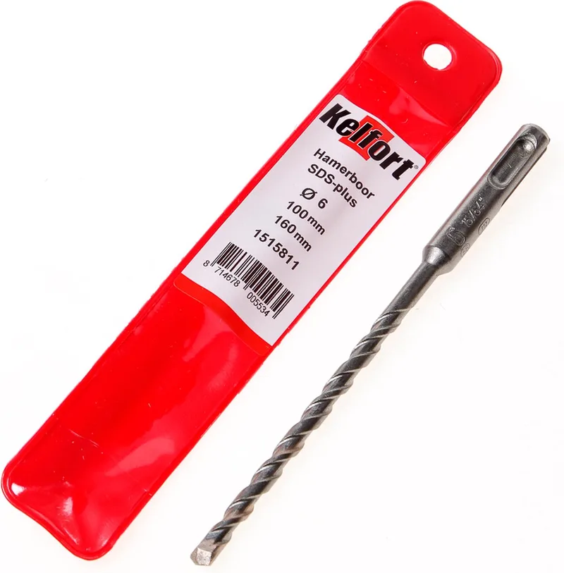 Hamerboor SDS-plus diameter 6 x 160/100mm von Kelfort – Produktbild
