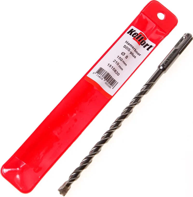 Hamerboor SDS-plus diameter 8 x 210/150mm van Kelfort – productafbeelding