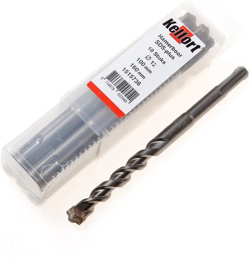 Hamerboor SDS-plus tenpack diameter 12 x 160/100mm by Kelfort – product image