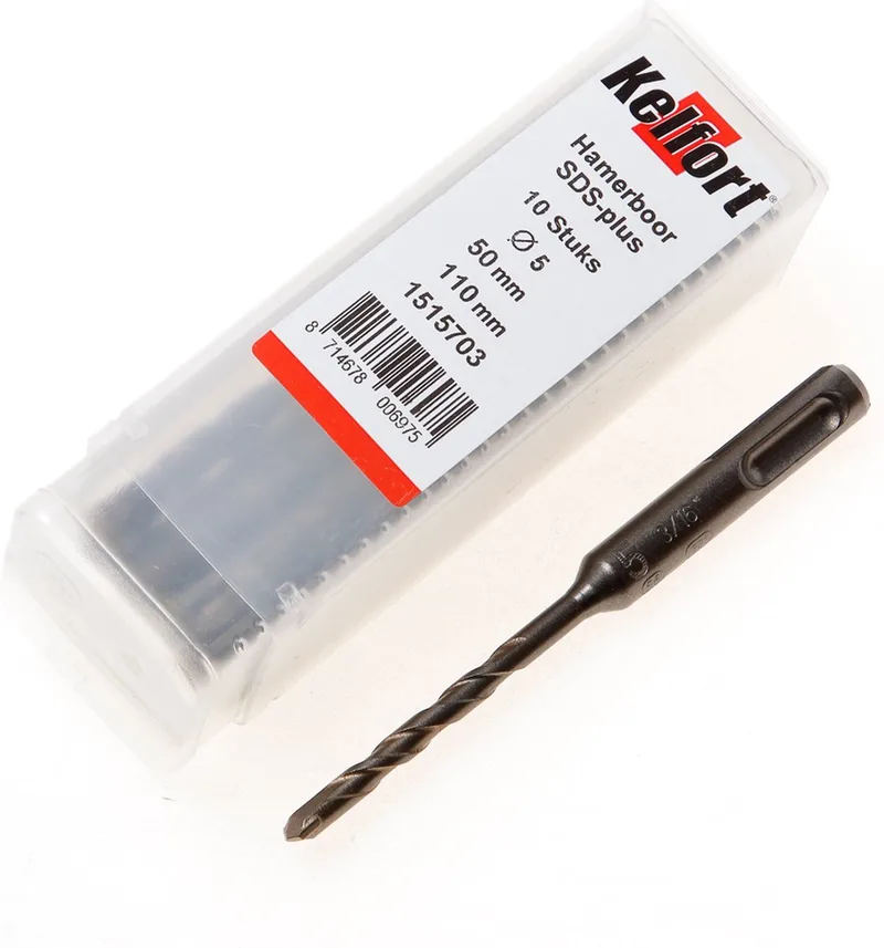 Hamerboor SDS-plus tenpack diameter 5 x 110/50mm by Kelfort – product image