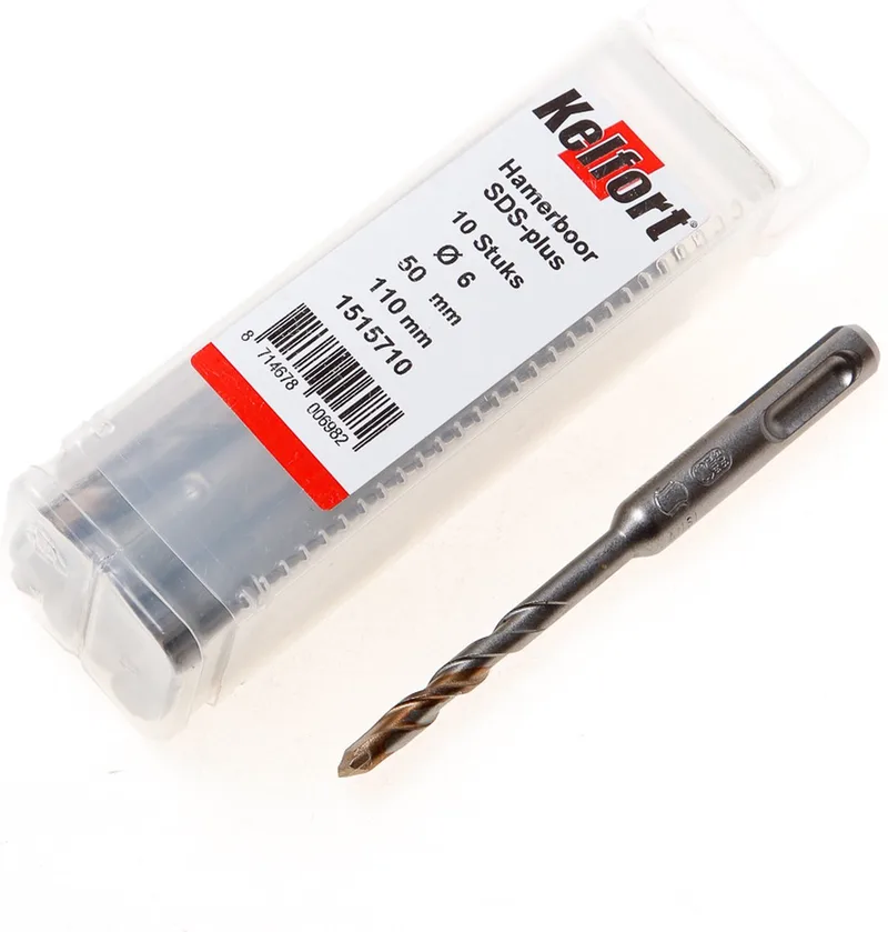 Hamerboor SDS-plus tenpack diameter 6 x 110/50mm by Kelfort – product image