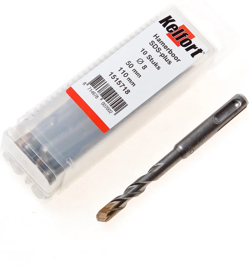 Hamerboor SDS-plus tenpack diameter 8 x 110/50mm by Kelfort – product image