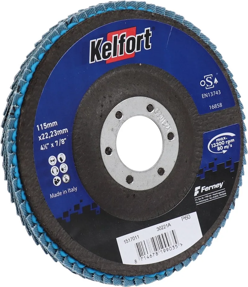 Lamellenschijf 115x22,2 P60 von Kelfort – Produktbild