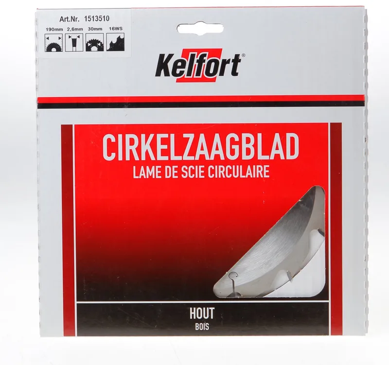 Saemawerk Zaagblad Hard Metaal 14-tands - Ø 190 x 30 mm von Kelfort – Produktbild