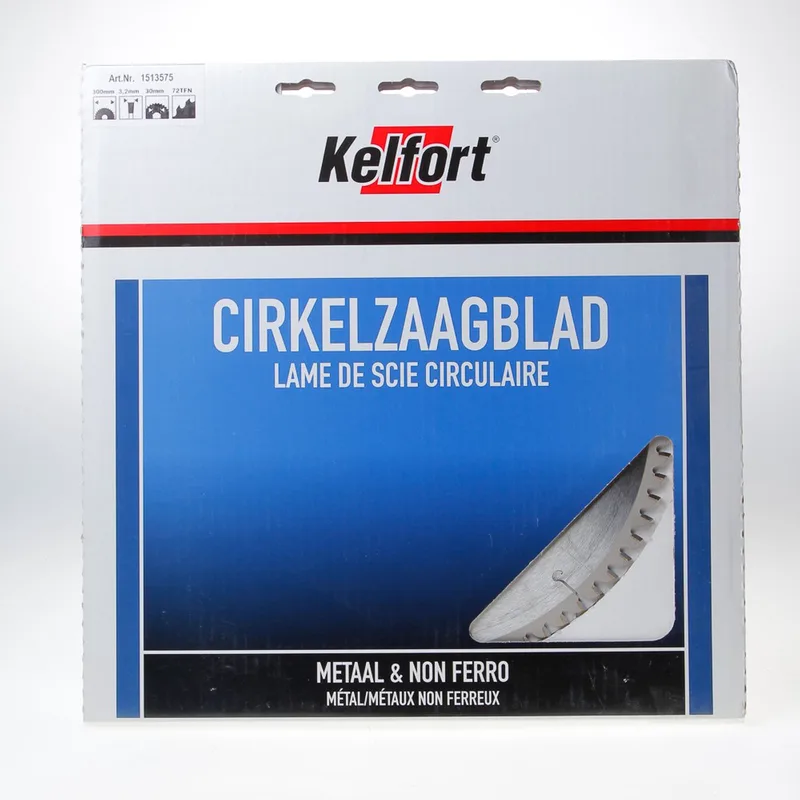 Saemawerk Zaagblad Hard Metaal 72-tands - Ø 300 x 30 mm de Kelfort – image du produit