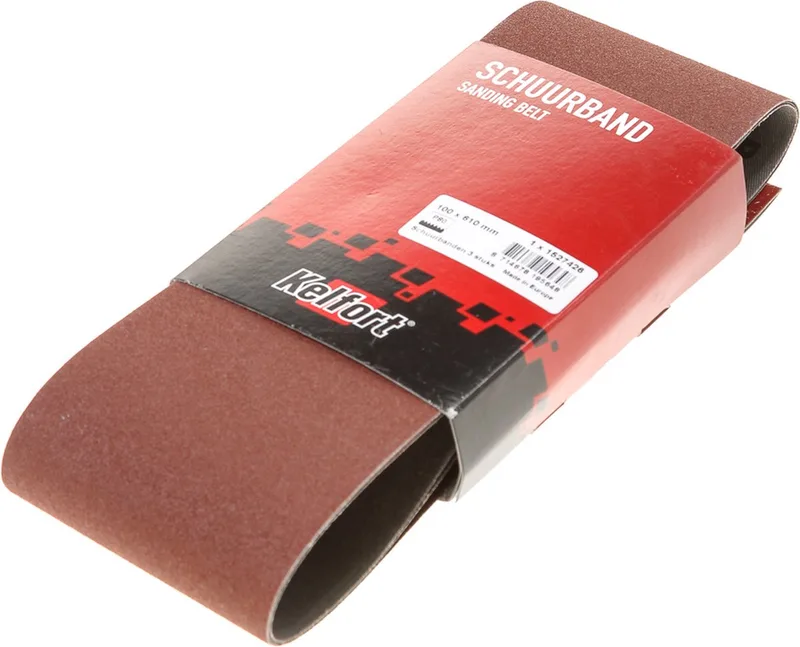 Schuurband 100X610 Korrel 80 - 3 Stuks - 1527426 by Kelfort – product image