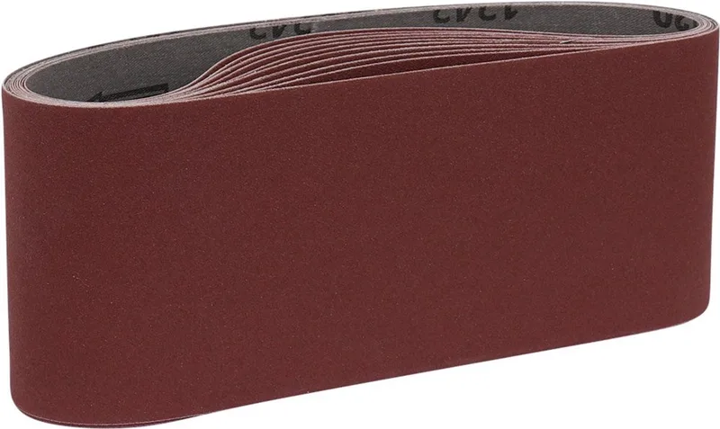 SCHUURBAND 100X610 P120 - 10 BANDEN HOUT, STAAL, VERF, LAK EN PLAMUUR de Kelfort – image du produit