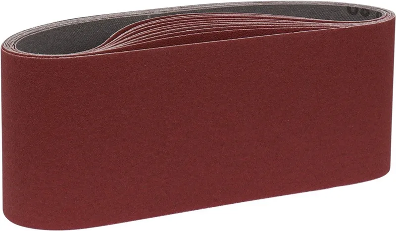 SCHUURBAND 100X610 P80 - 10 BANDEN HOUT, STAAL, VERF, LAK EN PLAMUUR de Kelfort – image du produit