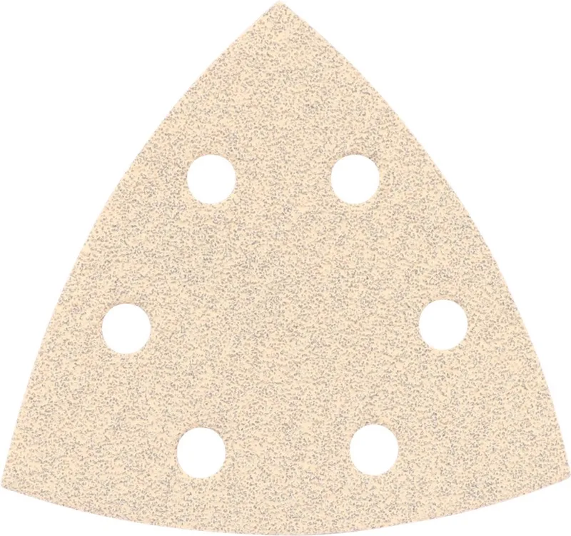 SCHUURSCHIJF VELCRO DELTA WIT P60 10ST GLS15 van Kelfort – productafbeelding