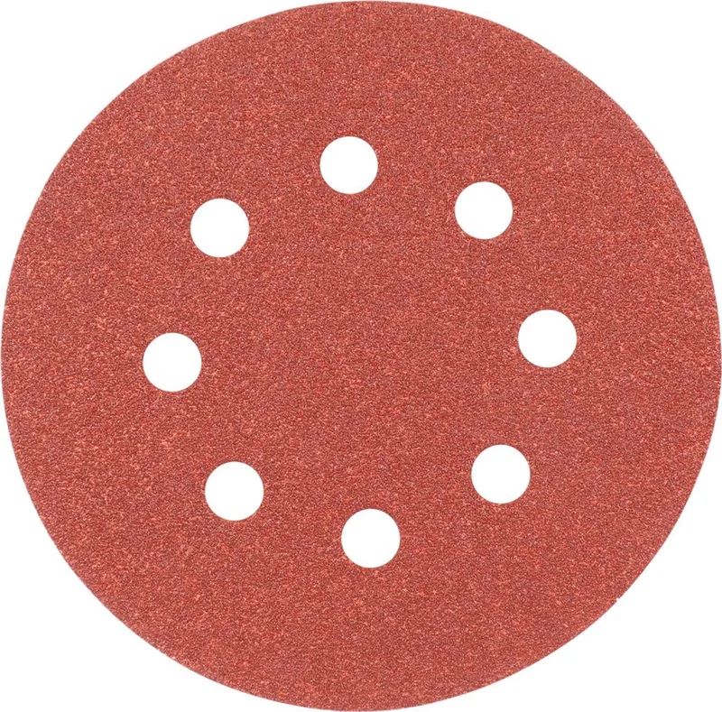 SCHUURSCHIJF VELCRO ROOD 125MM K100 10ST von Kelfort – Produktbild