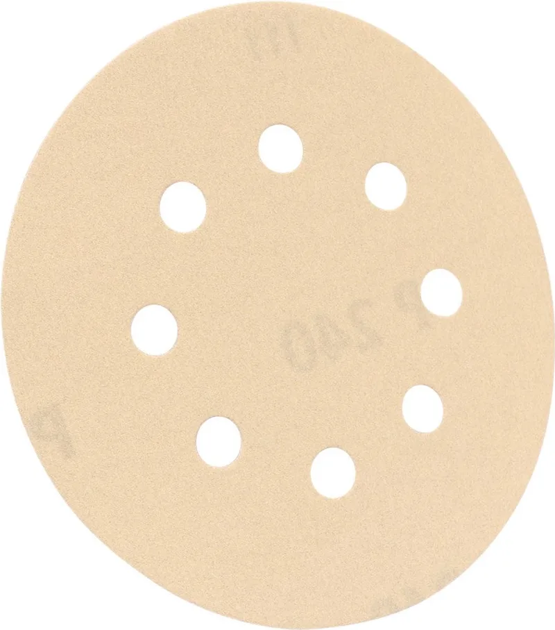 SCHUURSCHIJF VELCRO WIT 125MM K240 10 ST by Kelfort – product image